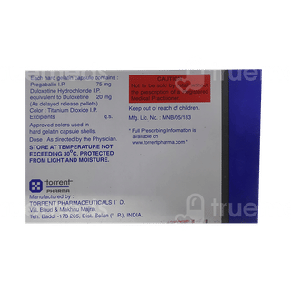 Pregeb D 75/20 Capsule 10